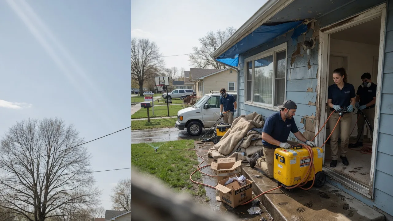 Basement Flood Cleanup in Fenton, MI near me